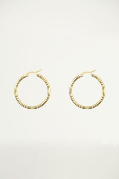 Basic small earrings, hoop earrings