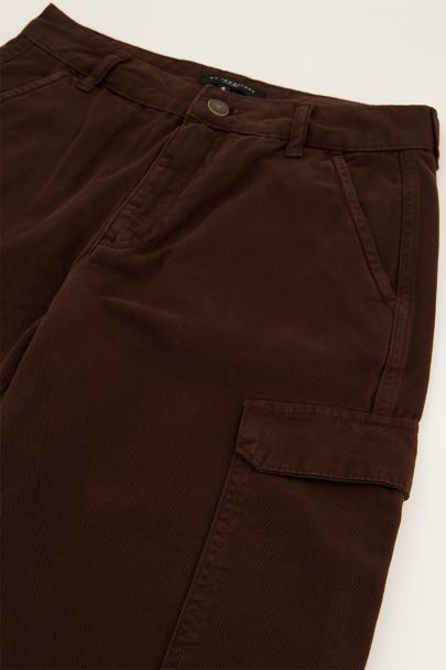 Pantalon cargo marron