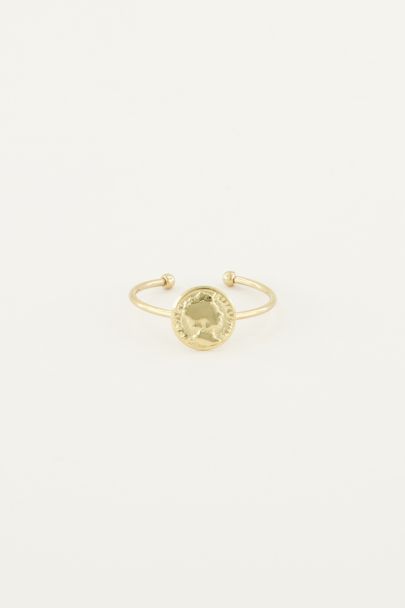 Ring kleine munt | Minimalistische ring  My Jewellery