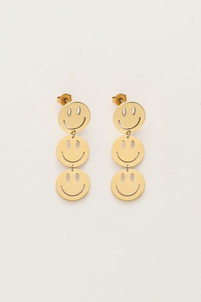 Candy earrings small with smiley | My Jewellery