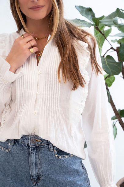 Hinder slecht Beperkt Witte blouse dames | Shop het ruime aanbod | My Jewellery