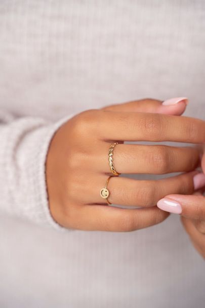 Ring with smiley
