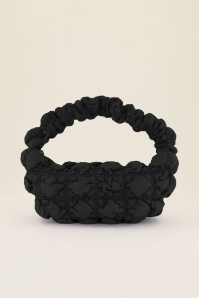 Black padded crossbody bag | My Jewellery