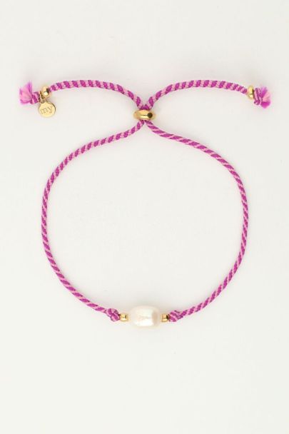 Rope bracelet with pearl | My Jewellery