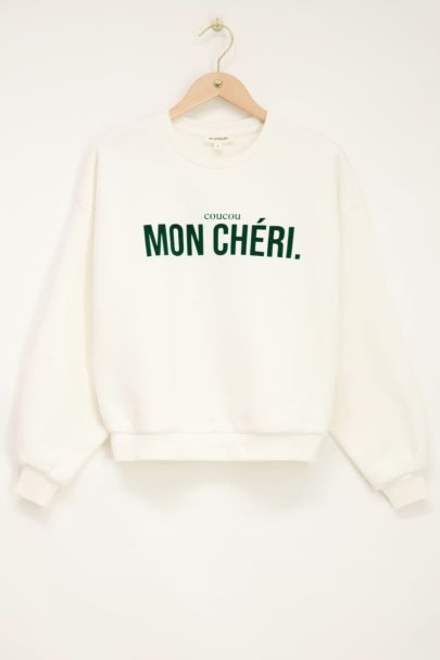 White Mon Chéri sweater