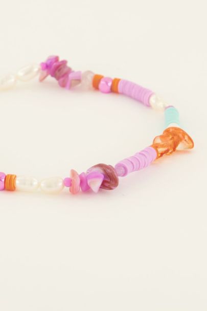 Bracelet de cheville à perles colorées Sunchasers