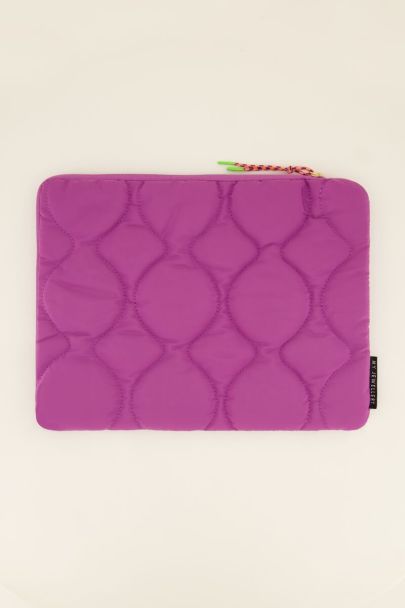 Purple laptop cover with pattern | My Jewellery
