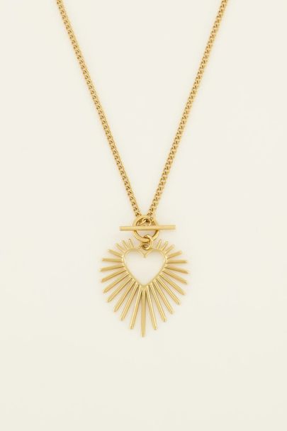 Necklace with beaming heart | My Jewellery