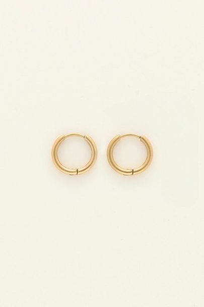Basic earrings - 0.9 cm | My Jewellery