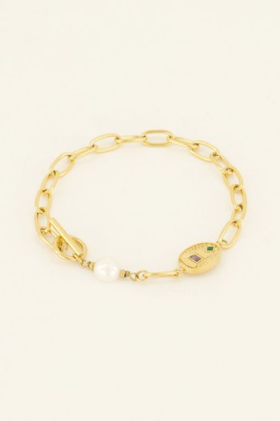Casa fiore armband met Ciao Bella bedel | My Jewellery