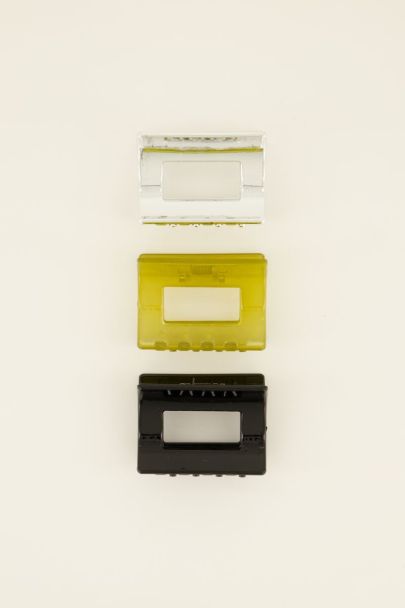 Set of square hair clips | My Jewellery