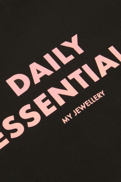 Tote bag noir Daily Essentials My Jewellery