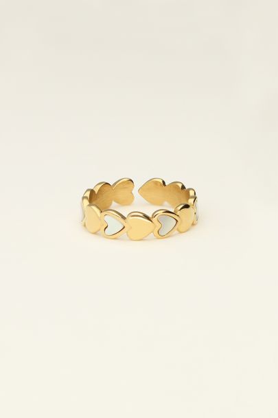 Ring with hearts  | My Jewellery