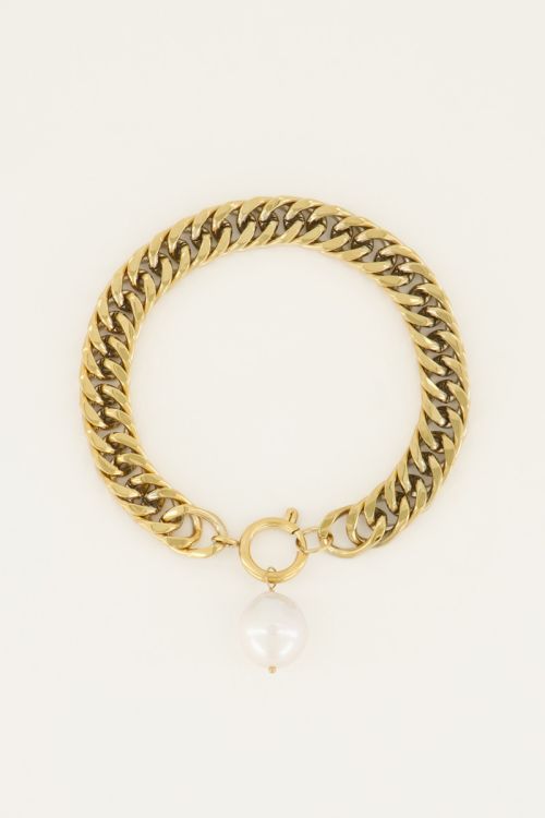 Chain bracelet with pearl | Bracelets | My Jewellery